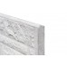 Hout-betonschutting motief grijs i.c.m. tuinscherm Douglas 21-planks